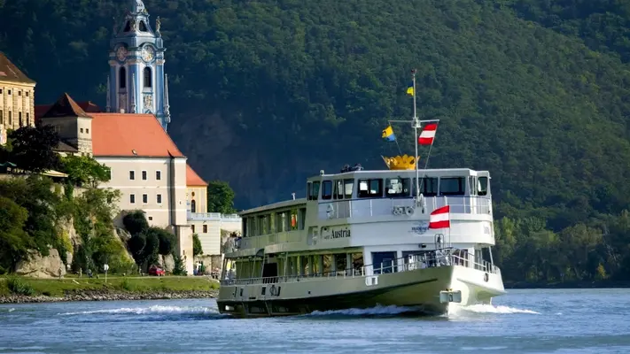 Passenger ship on the Danube
